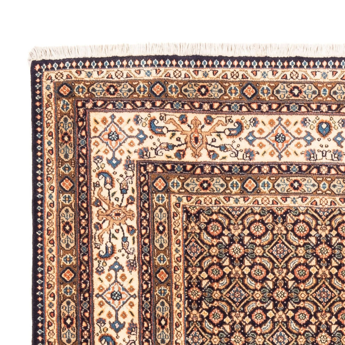 Alfombra persa - Clásica - 145 x 103 cm - azul oscuro