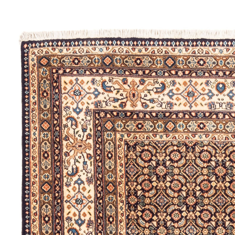 Alfombra persa - Clásica - 145 x 103 cm - azul oscuro