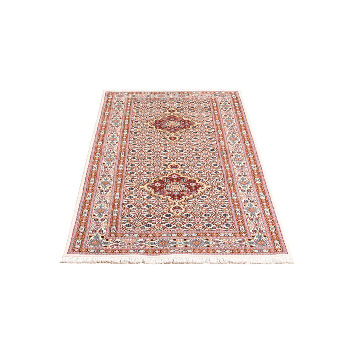 Alfombra de pasillo Alfombra persa - Clásica - 195 x 81 cm - crema