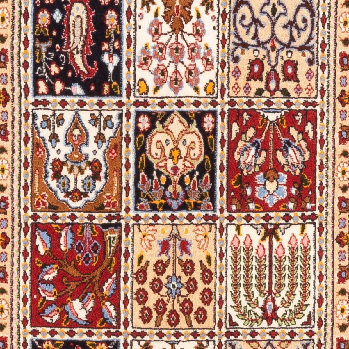 Alfombra persa - Clásica - 126 x 82 cm - multicolor