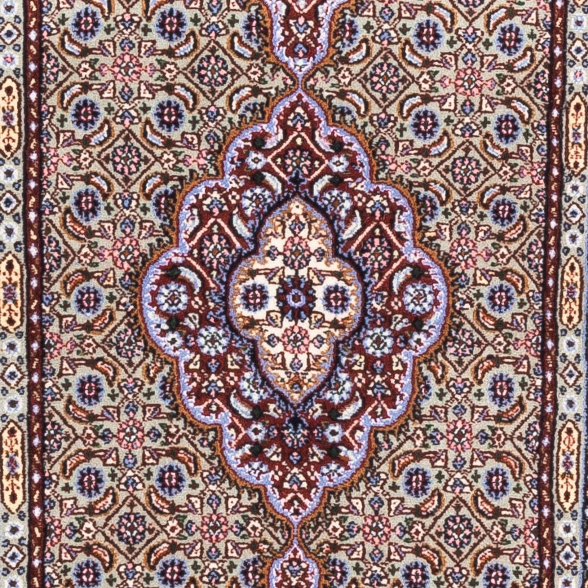 Alfombra persa - Clásica - Real - 131 x 75 cm - multicolor