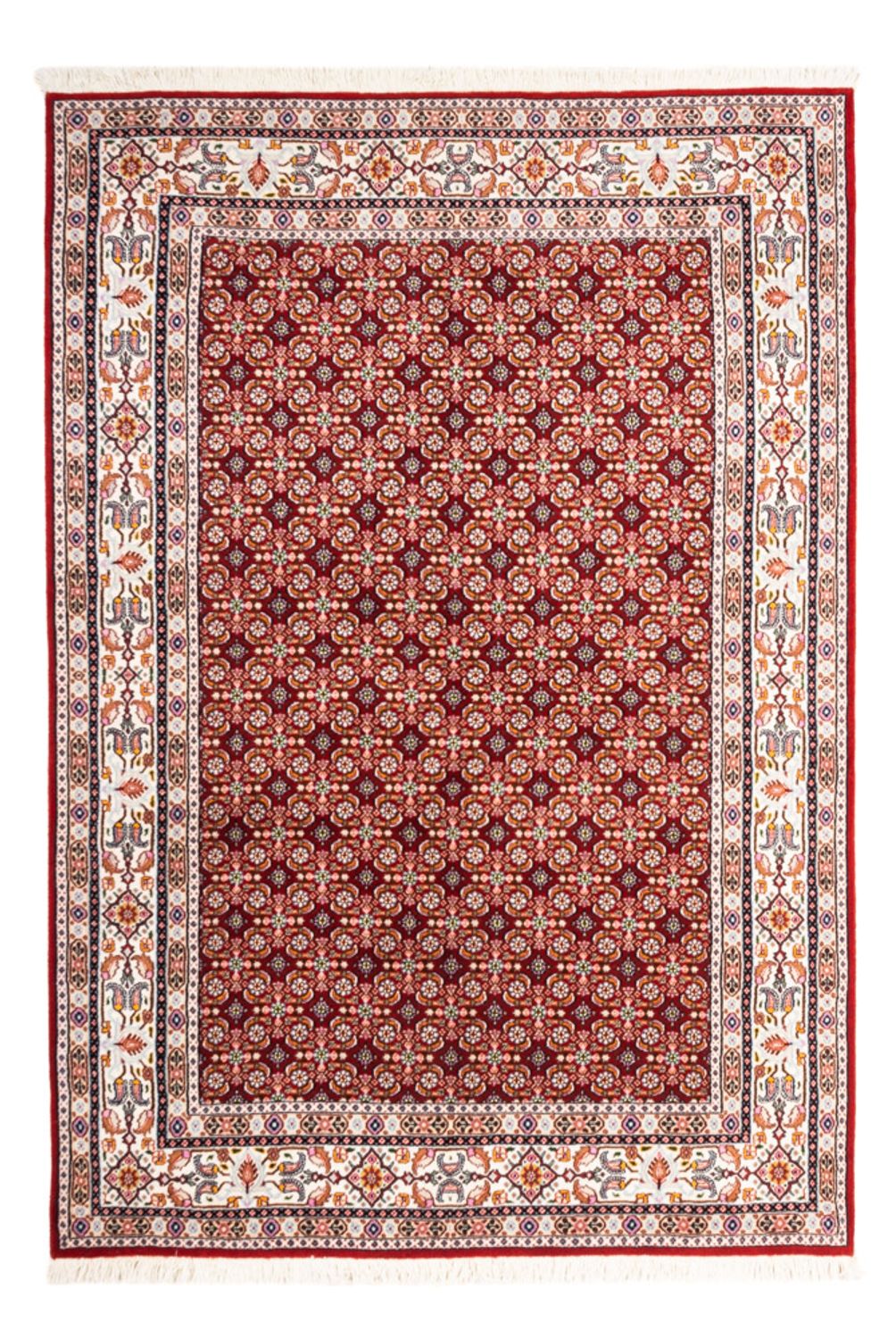Alfombra persa - Clásica - 195 x 138 cm - rojo