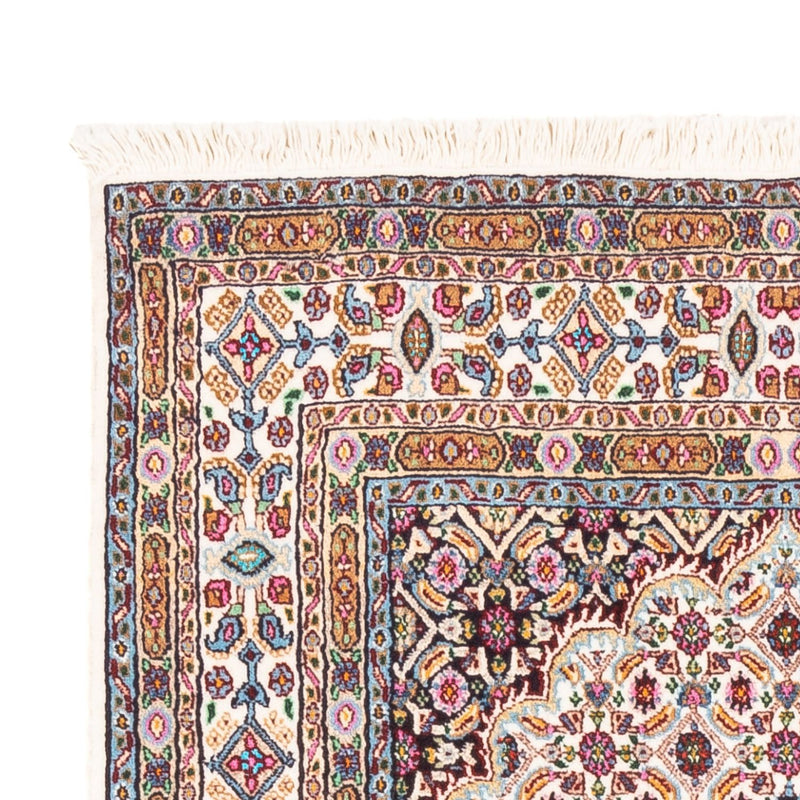 Alfombra persa - Clásica - 144 x 95 cm - crema