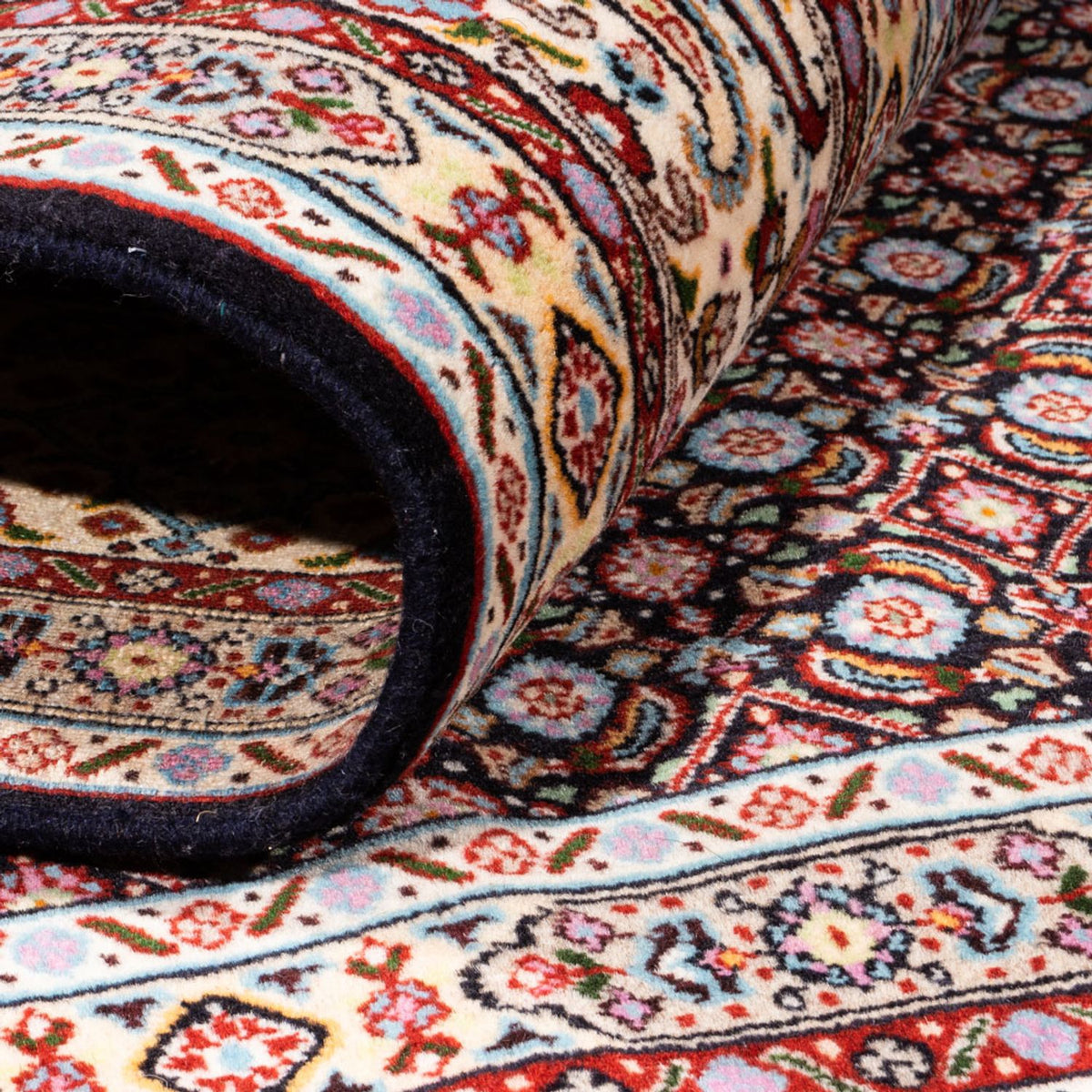 Alfombra persa - Clásica cuadrado  - 195 x 193 cm - azul oscuro