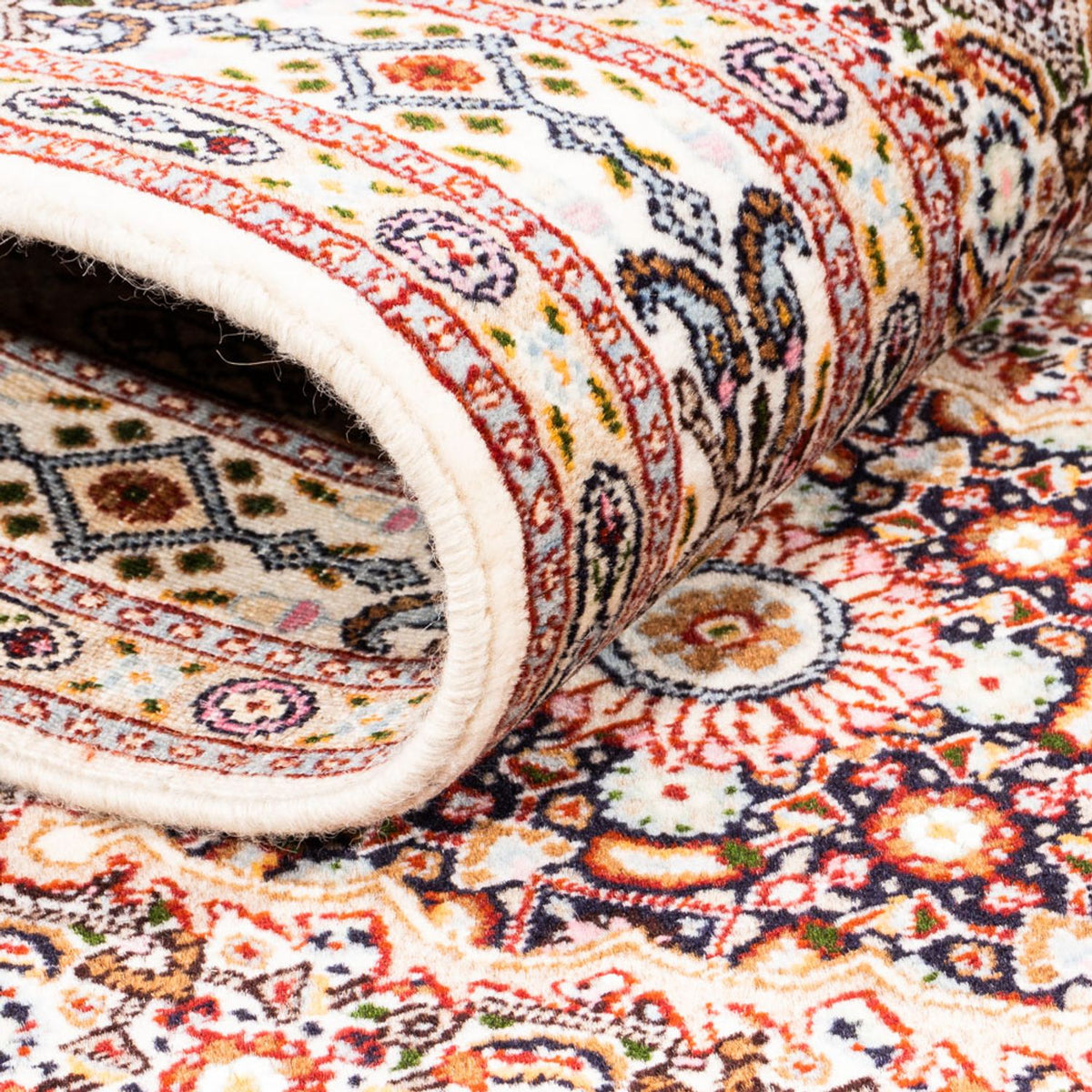 Alfombra de pasillo Alfombra persa - Clásica - 287 x 77 cm - crema