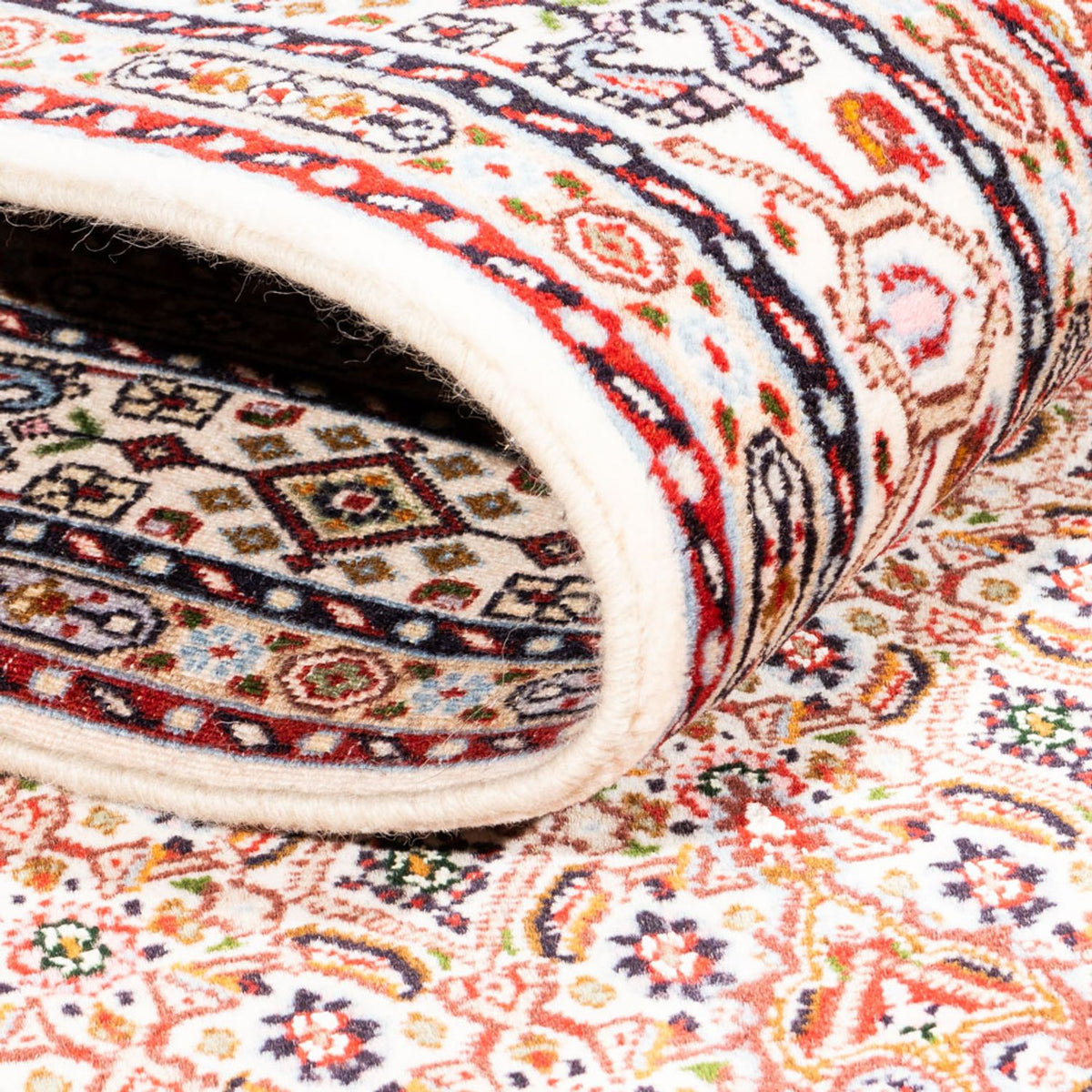 Alfombra de pasillo Alfombra persa - Clásica - 240 x 77 cm - crema