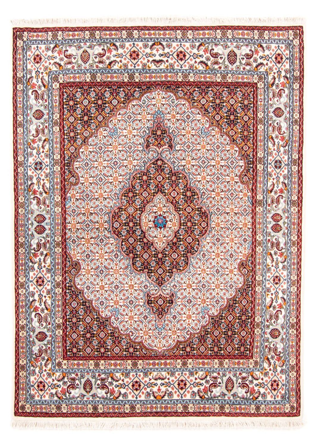Alfombra persa - Clásica - 192 x 142 cm - crema