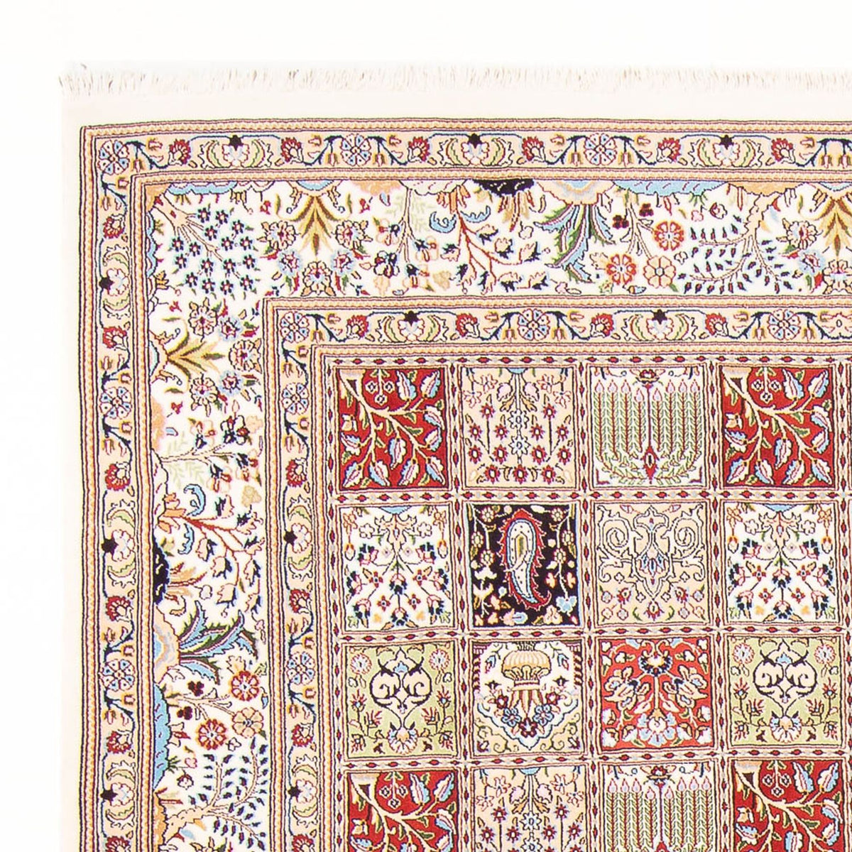 Alfombra persa - Clásica - Real - 300 x 198 cm - crema