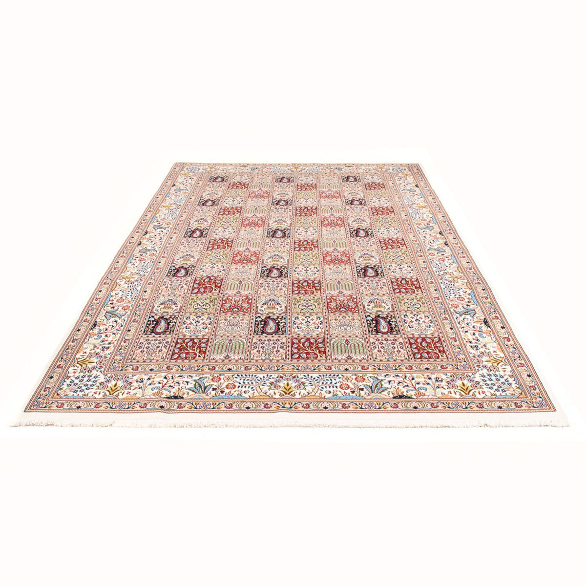 Alfombra persa - Clásica - Real - 300 x 198 cm - crema