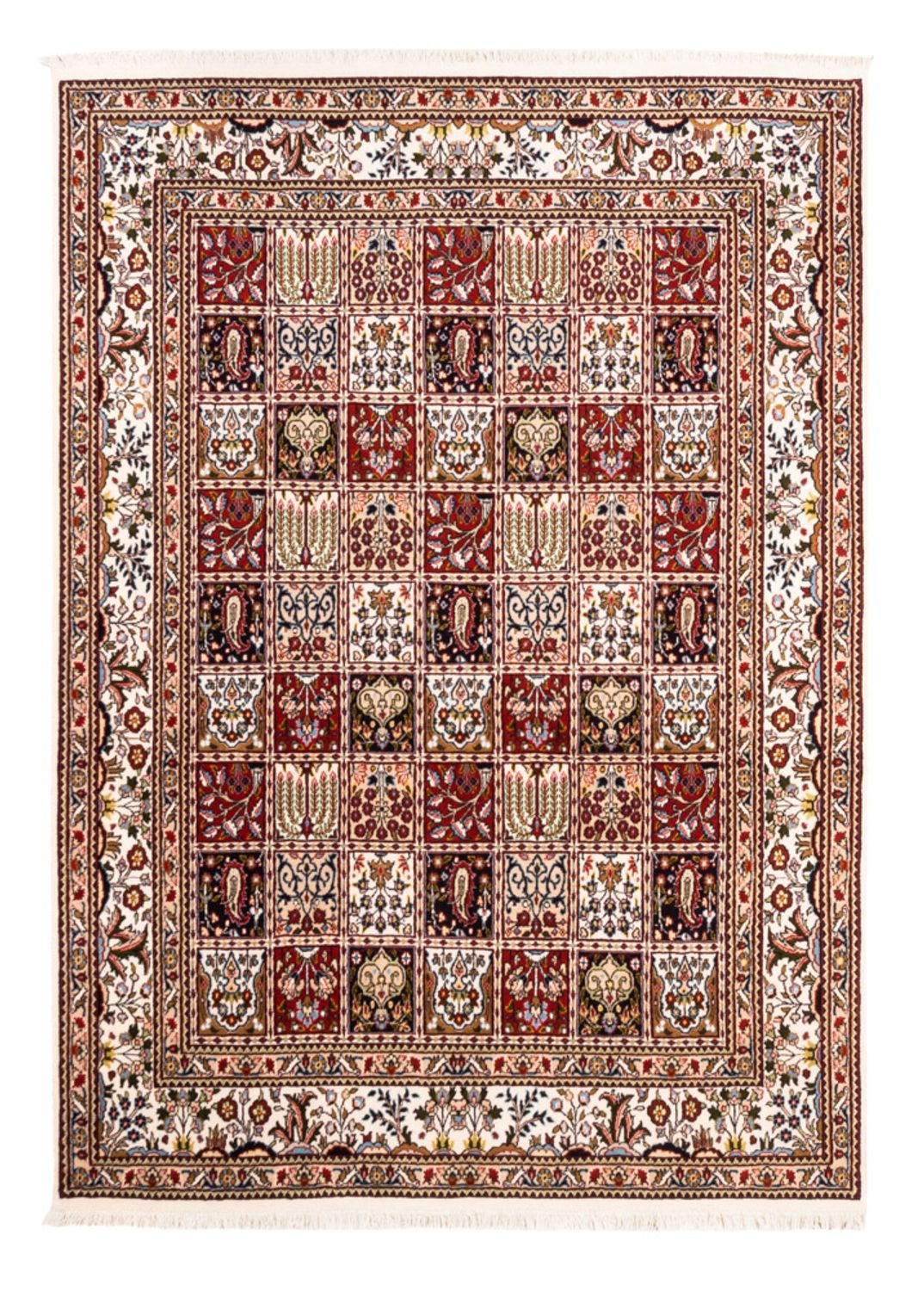 Alfombra persa - Clásica - 204 x 147 cm - multicolor