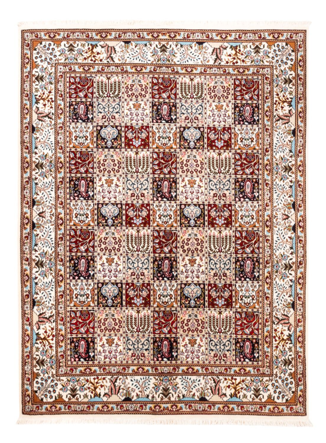 Alfombra persa - Clásica - 197 x 148 cm - multicolor
