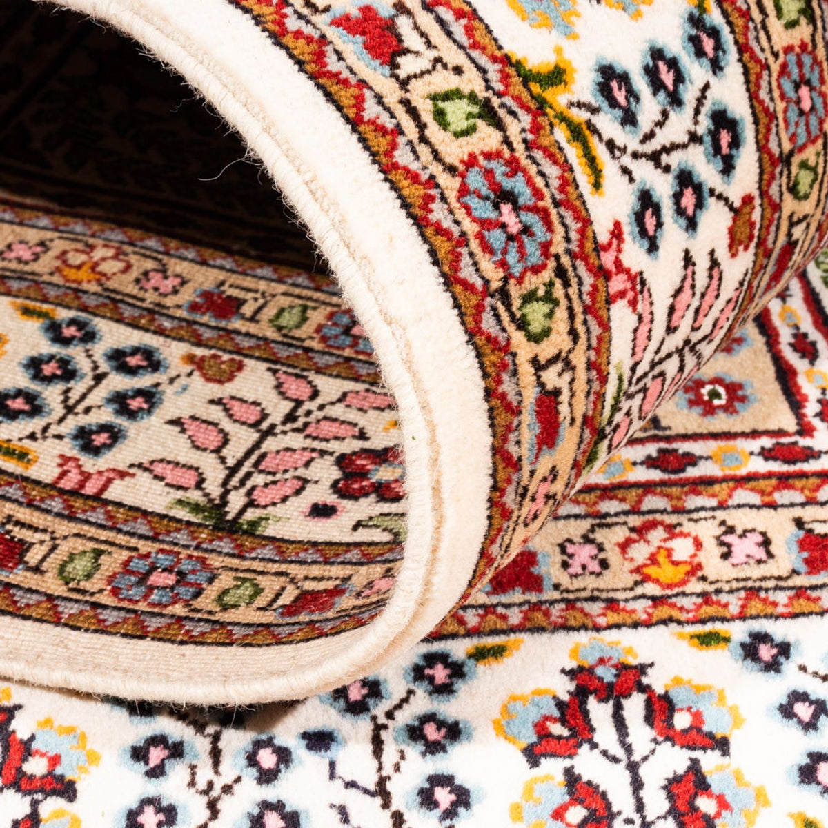 Alfombra persa - Clásica - 155 x 90 cm - crema