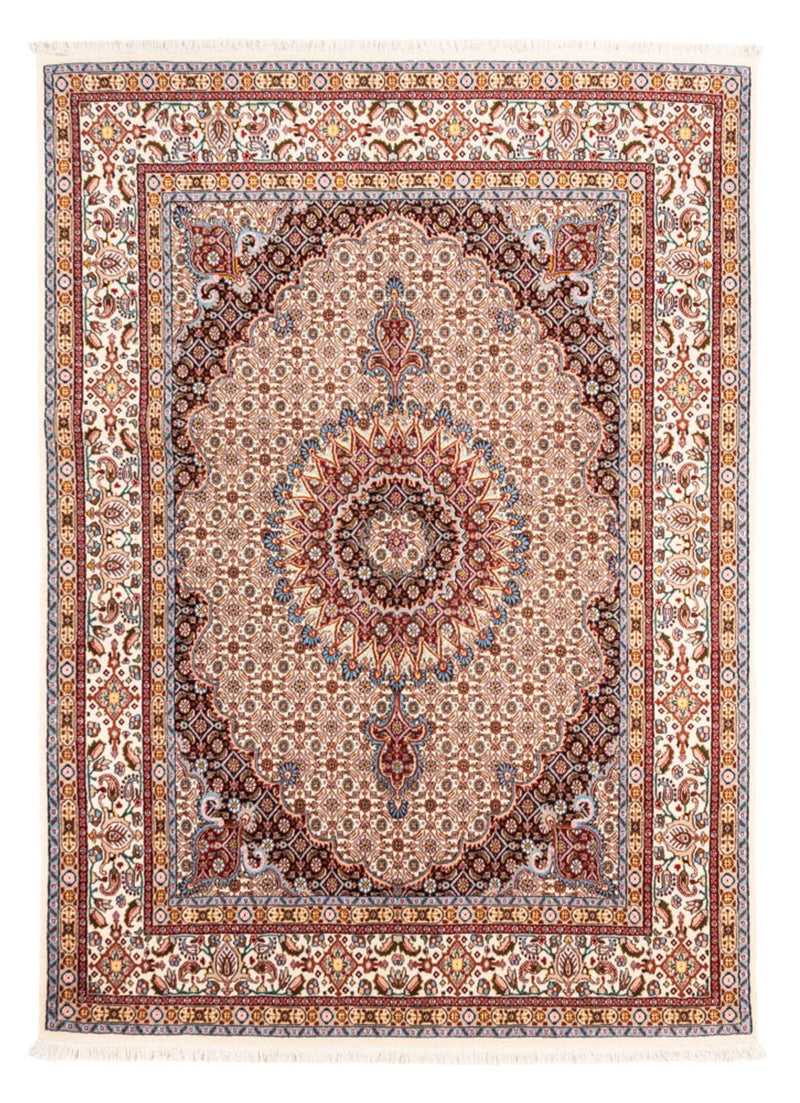 Alfombra persa - Clásica - 198 x 146 cm - crema