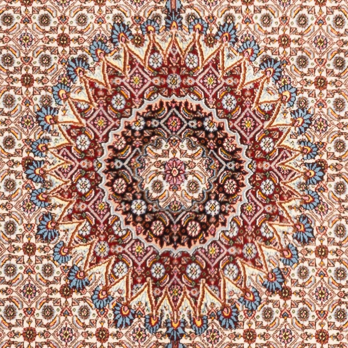 Alfombra persa - Clásica - 198 x 146 cm - crema