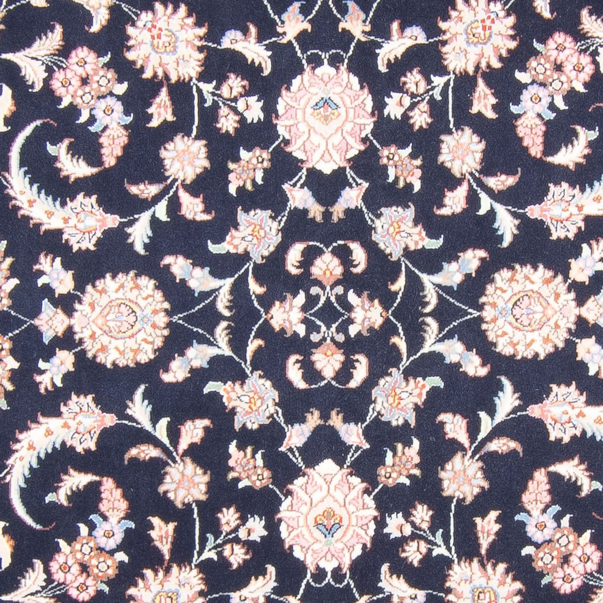 Alfombra Persa - Tabriz - Real - 240 x 172 cm - azul oscuro