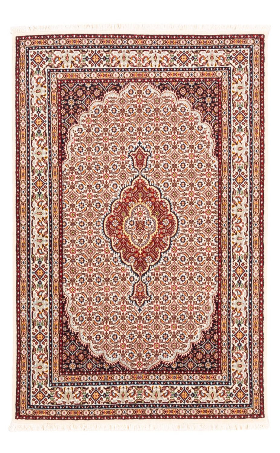 Alfombra persa - Clásica - 148 x 96 cm - crema