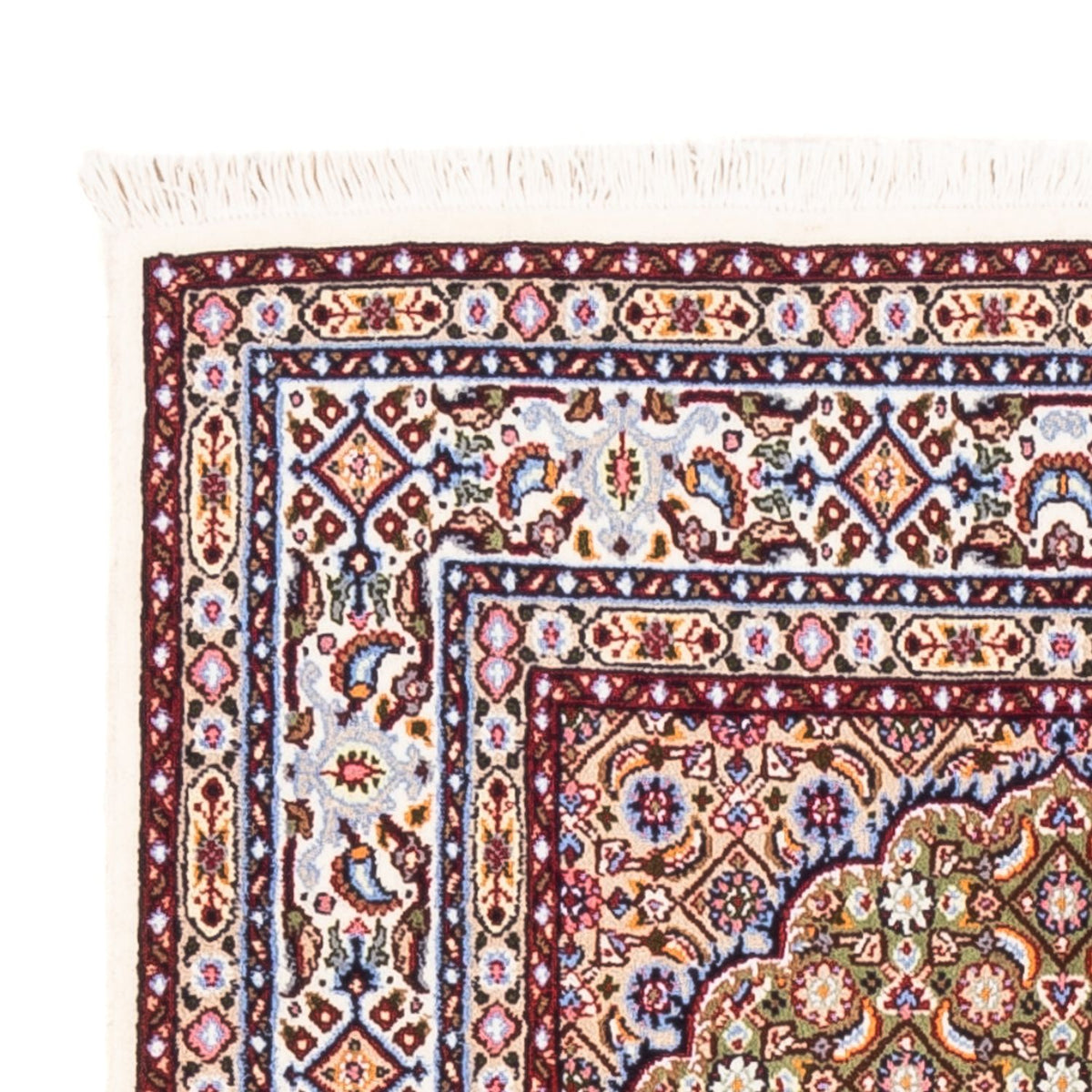 Alfombra persa - Clásica - Real - 130 x 79 cm - verde