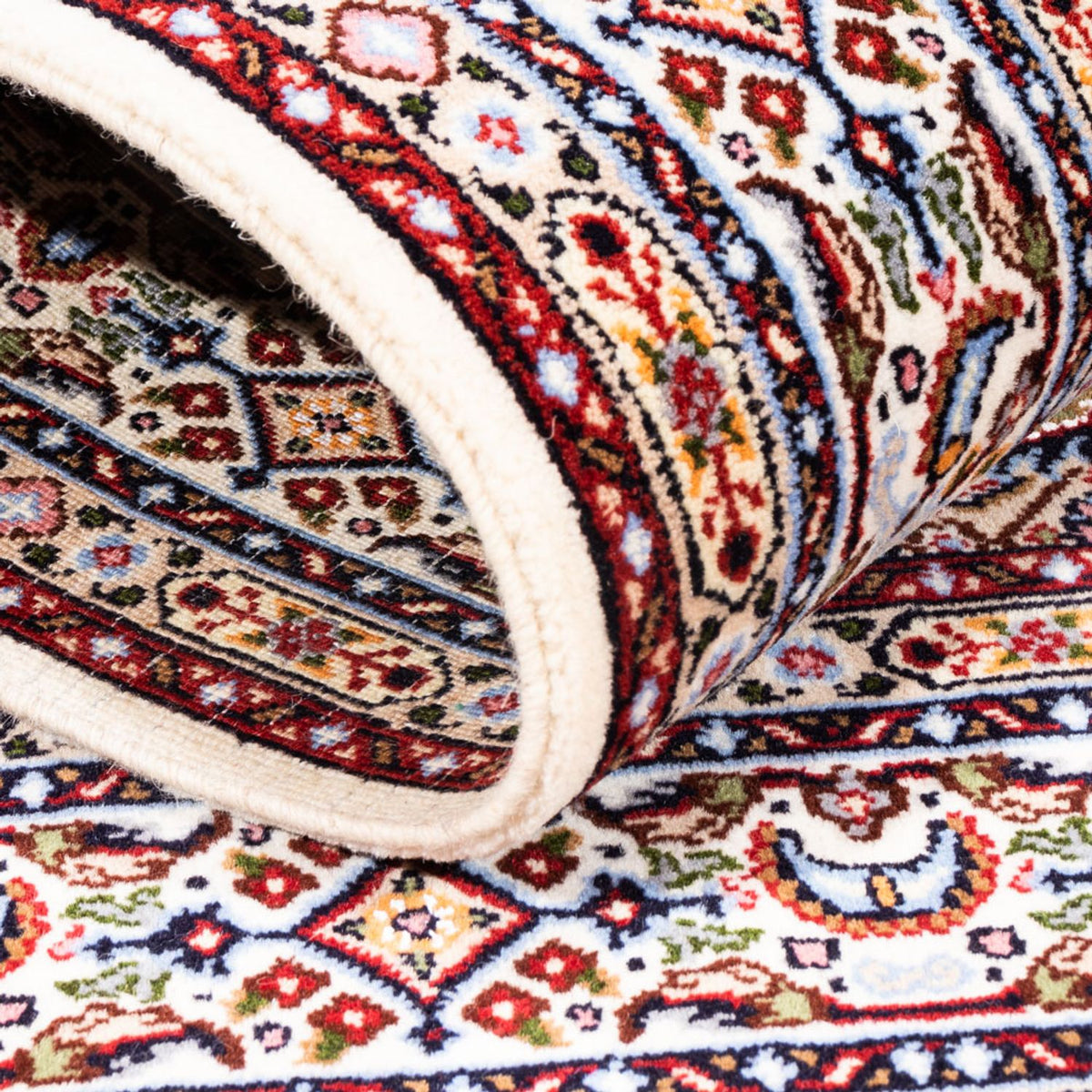 Alfombra persa - Clásica - Real - 130 x 79 cm - verde