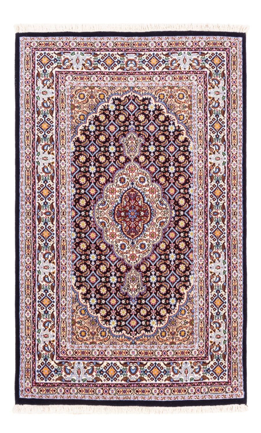 Alfombra persa - Clásica - 129 x 78 cm - multicolor
