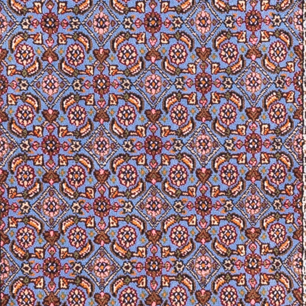 Alfombra persa - Clásica - Real - 127 x 76 cm - azul claro