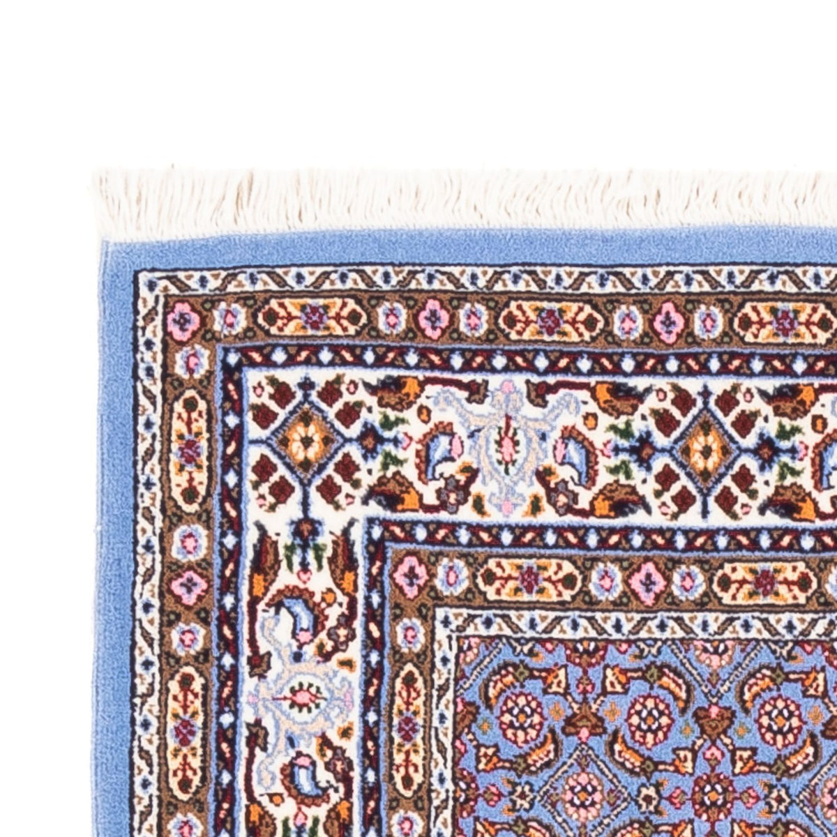 Alfombra persa - Clásica - Real - 127 x 76 cm - azul claro