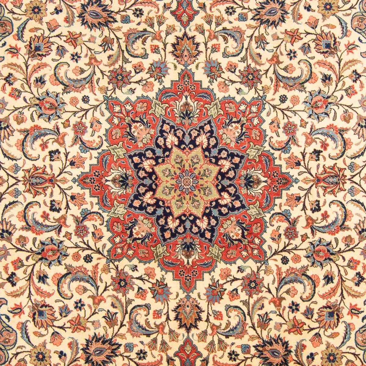 Alfombra persa - Clásica - 310 x 197 cm - crema
