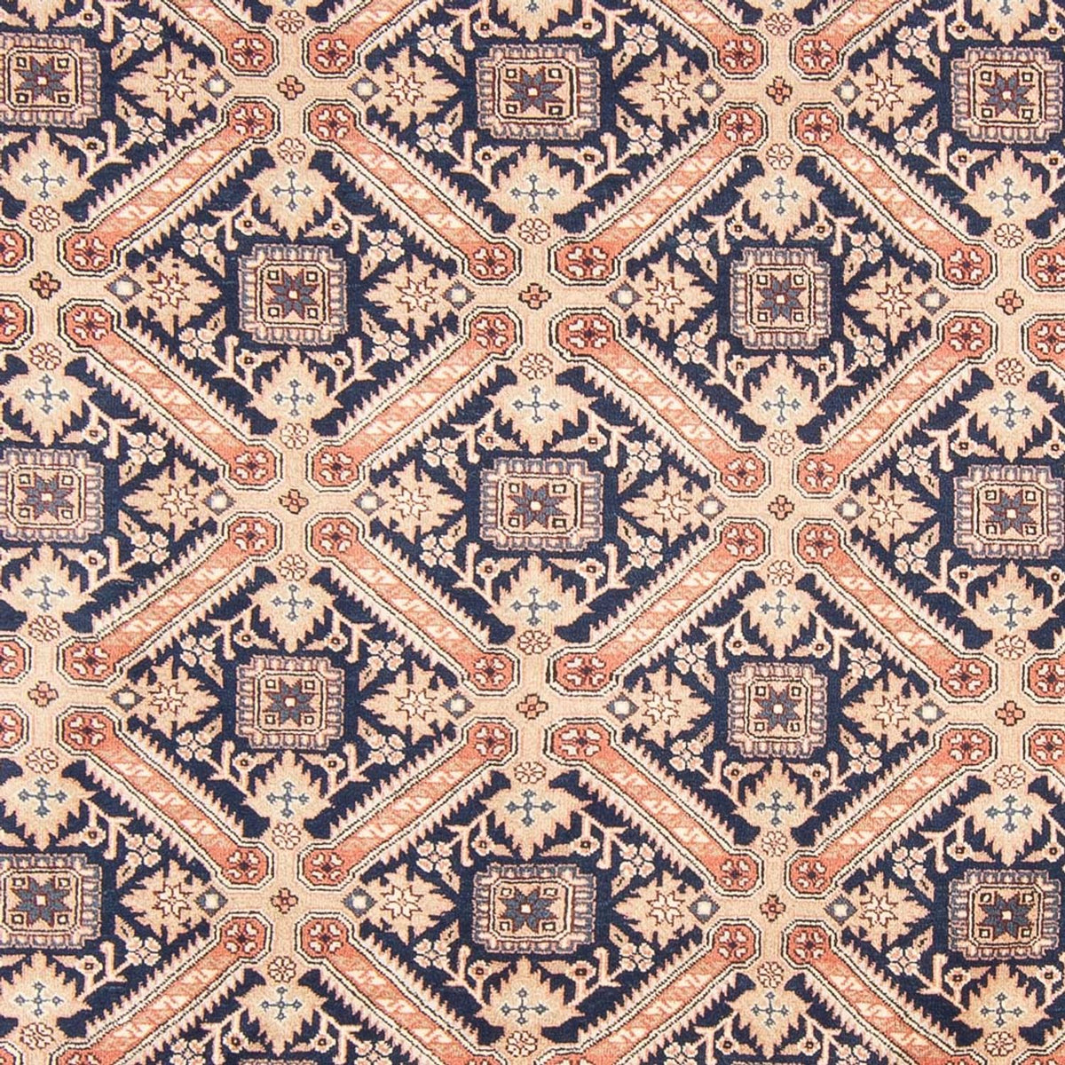 Alfombra persa - Nómada - 286 x 190 cm - azul oscuro