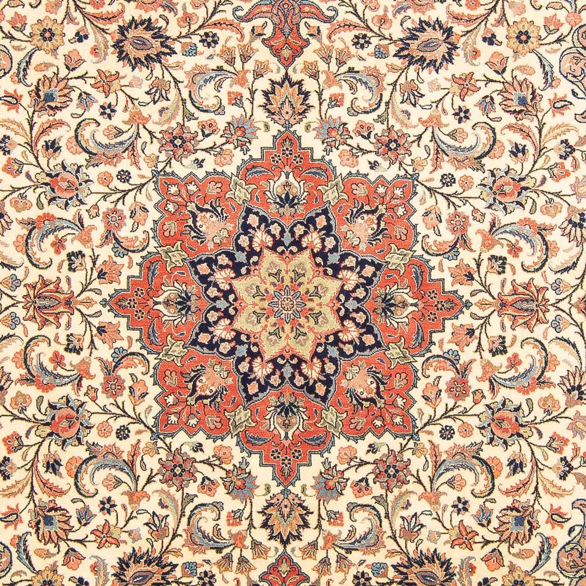 Alfombra persa - Clásica - 305 x 200 cm - crema