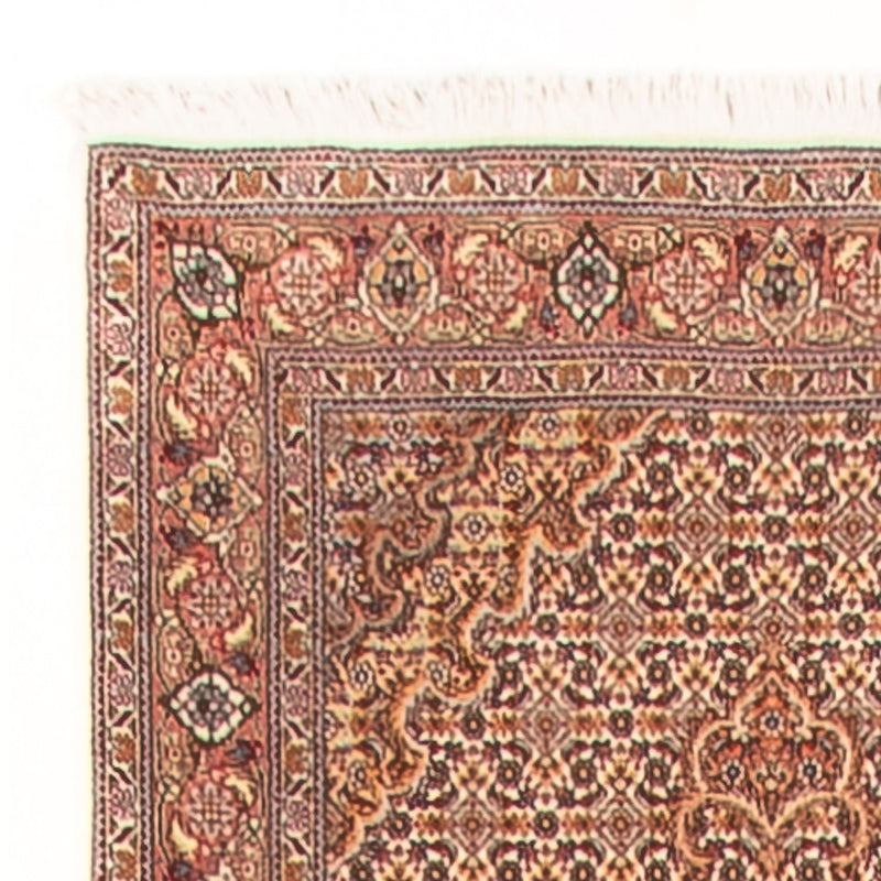 Alfombra de pasillo Alfombra Persa - Tabriz - Real - 400 x 80 cm - beige