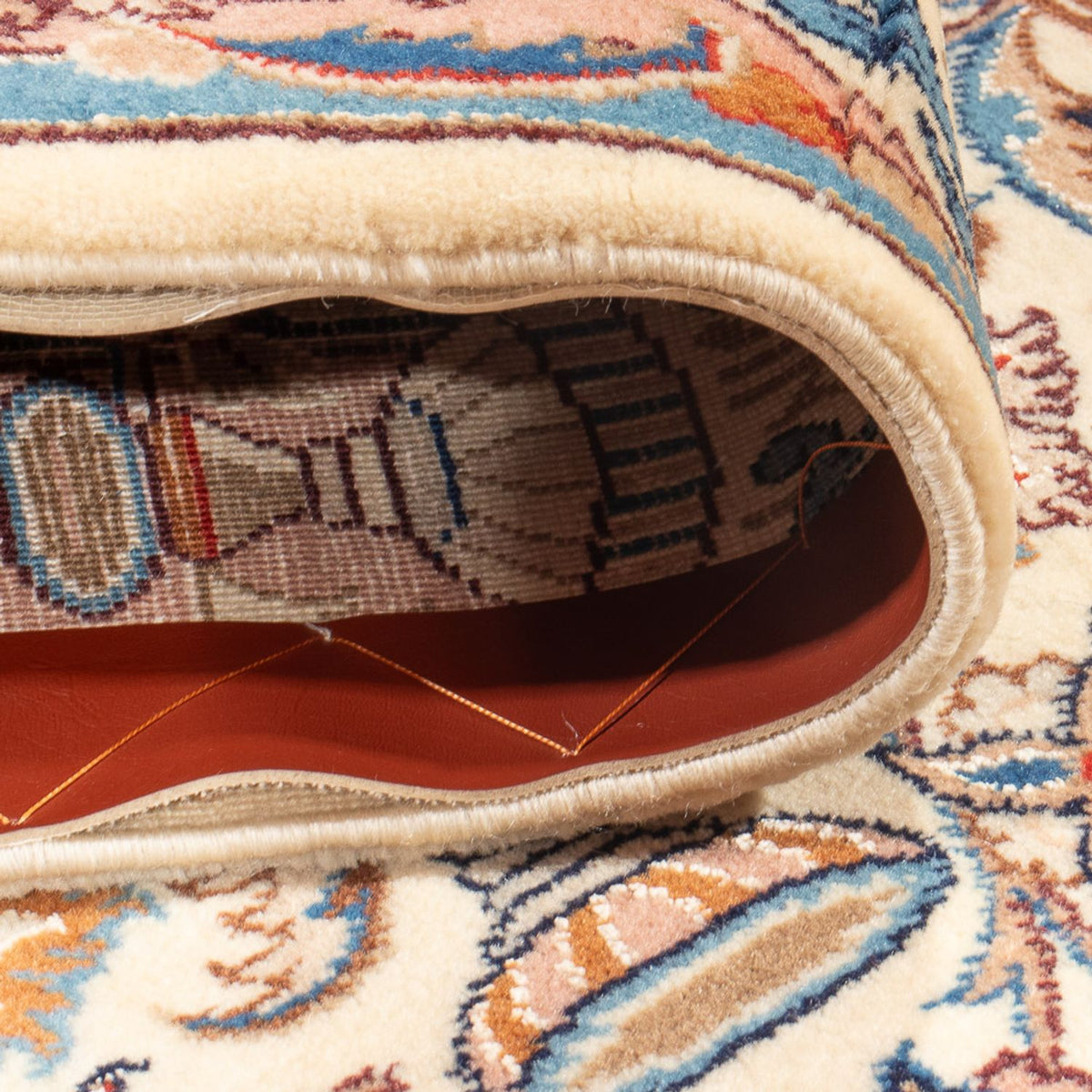 Alfombra de pasillo Alfombra persa - Clásica - 402 x 83 cm - beige