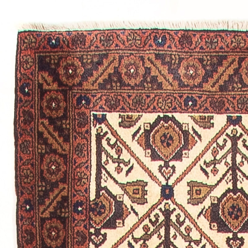 Alfombra de pasillo Alfombra persa - Nómada - 414 x 90 cm - beige