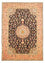 Alfombra Persa - Tabriz - Real - 293 x 207 cm - azul oscuro