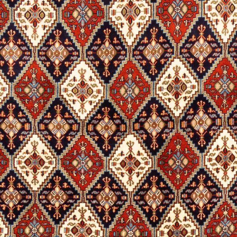 Alfombra persa - Nómada - 235 x 157 cm - multicolor