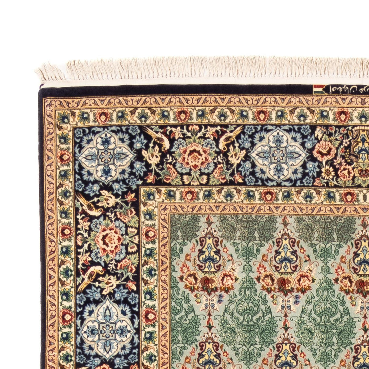 Alfombra Persa - Isfahan - Prima - 244 x 157 cm - verde
