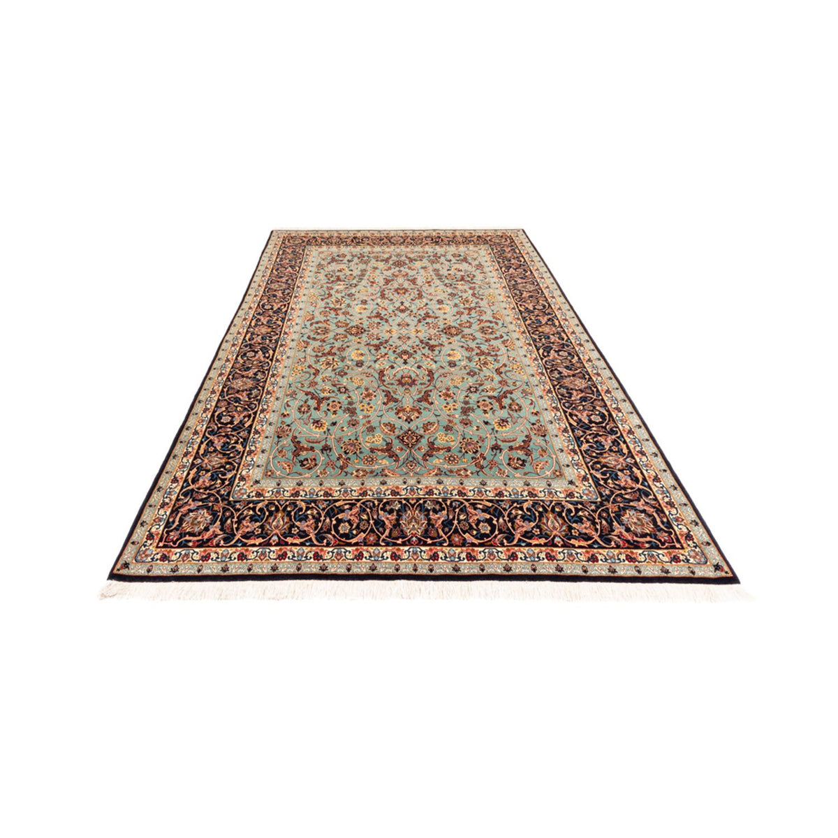 Alfombra Persa - Isfahan - Prima - 240 x 150 cm - verde