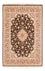Alfombra de pasillo Alfombra Persa - Isfahan - Prima - 227 x 148 cm - azul oscuro
