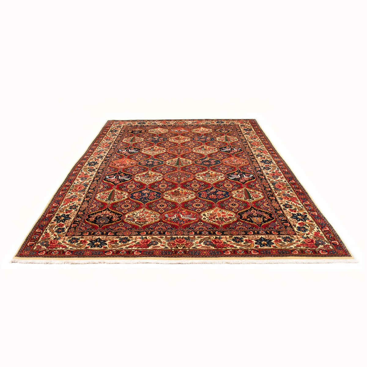 Alfombra persa - Nómada - 303 x 203 cm - multicolor