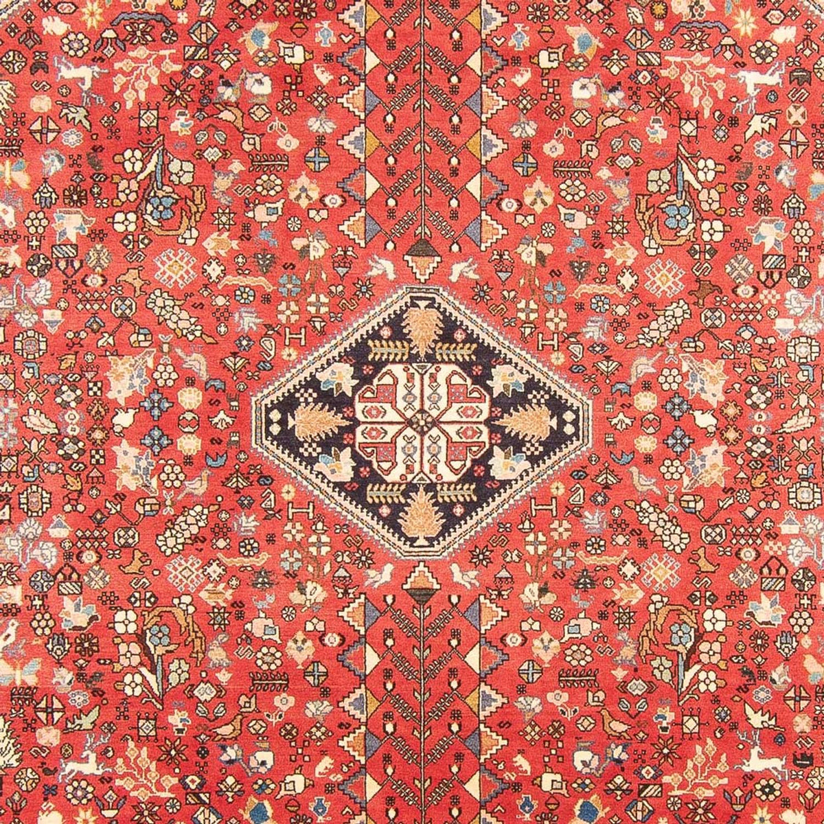 Alfombra persa - Nómada - 308 x 205 cm - rojo