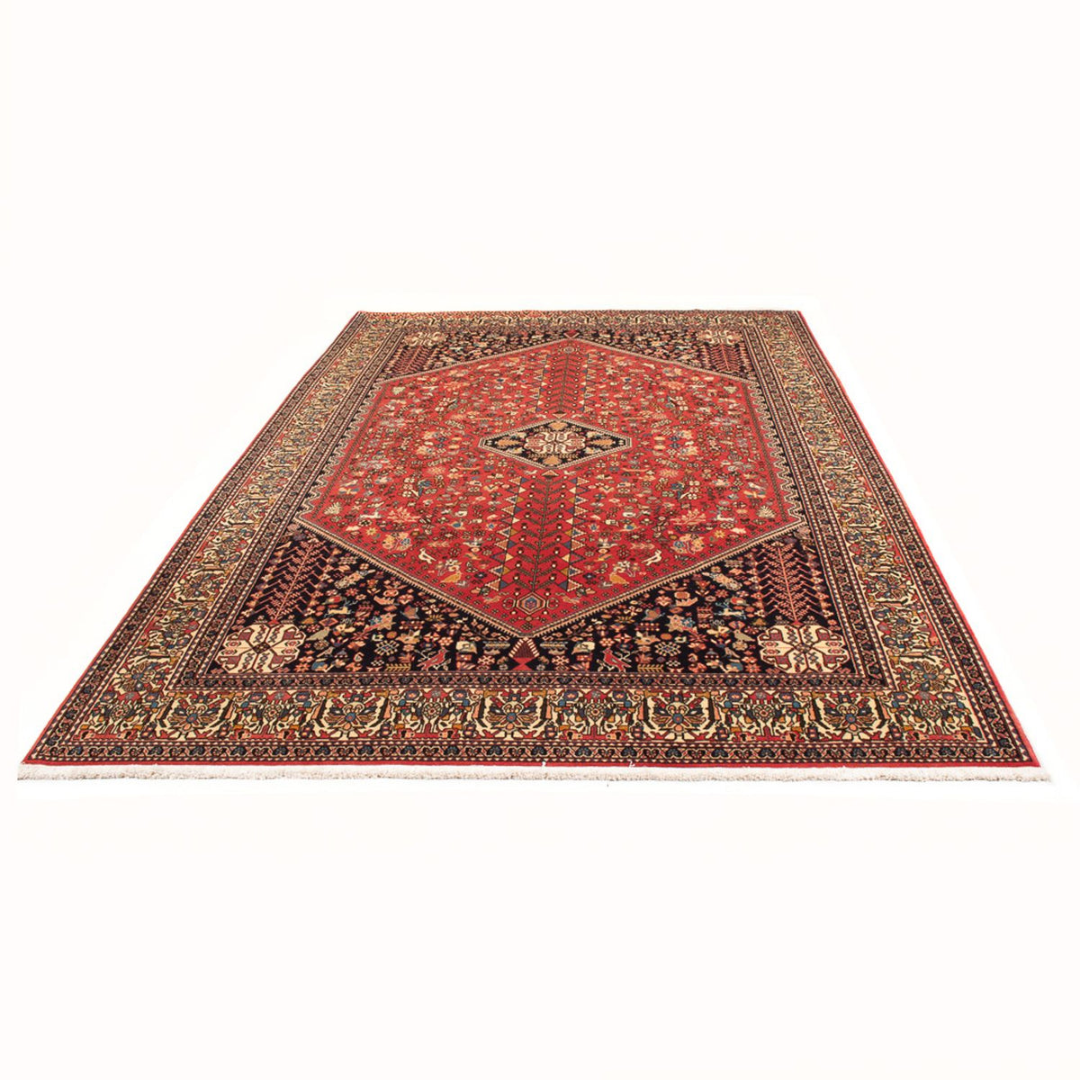 Alfombra persa - Nómada - 308 x 205 cm - rojo