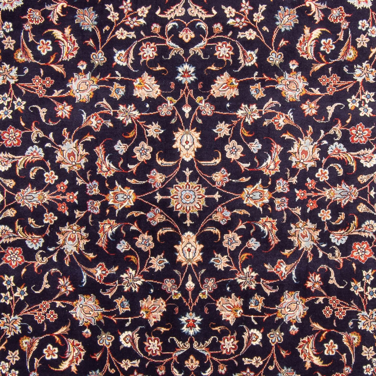 Alfombra persa - Clásica - 292 x 200 cm - azul oscuro