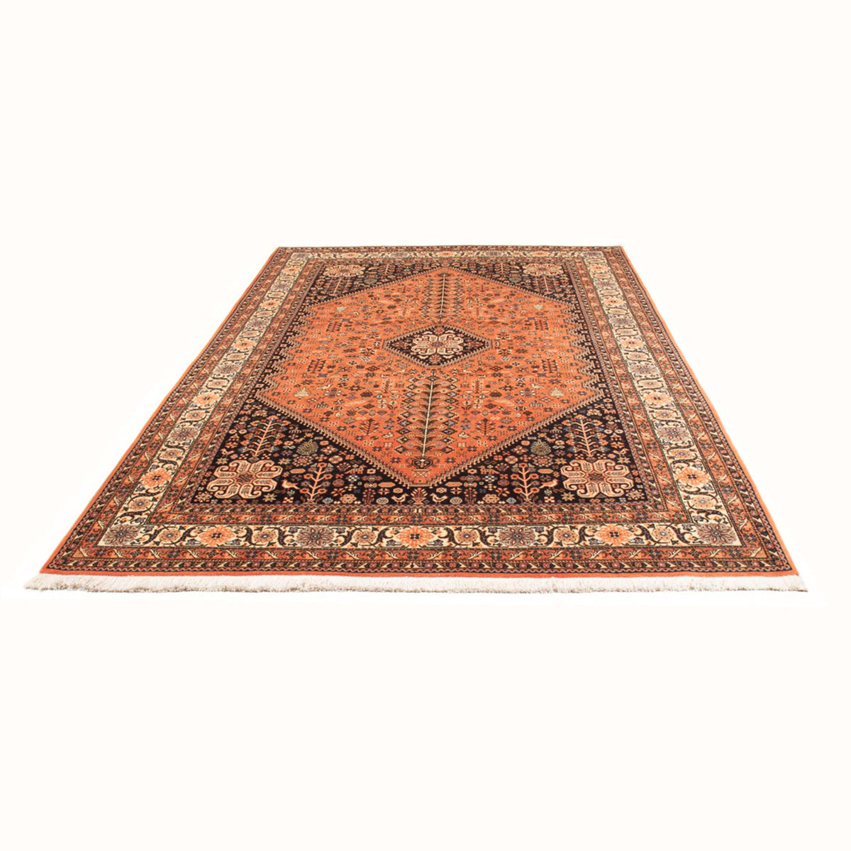 Alfombra persa - Nómada - 297 x 200 cm - salmón