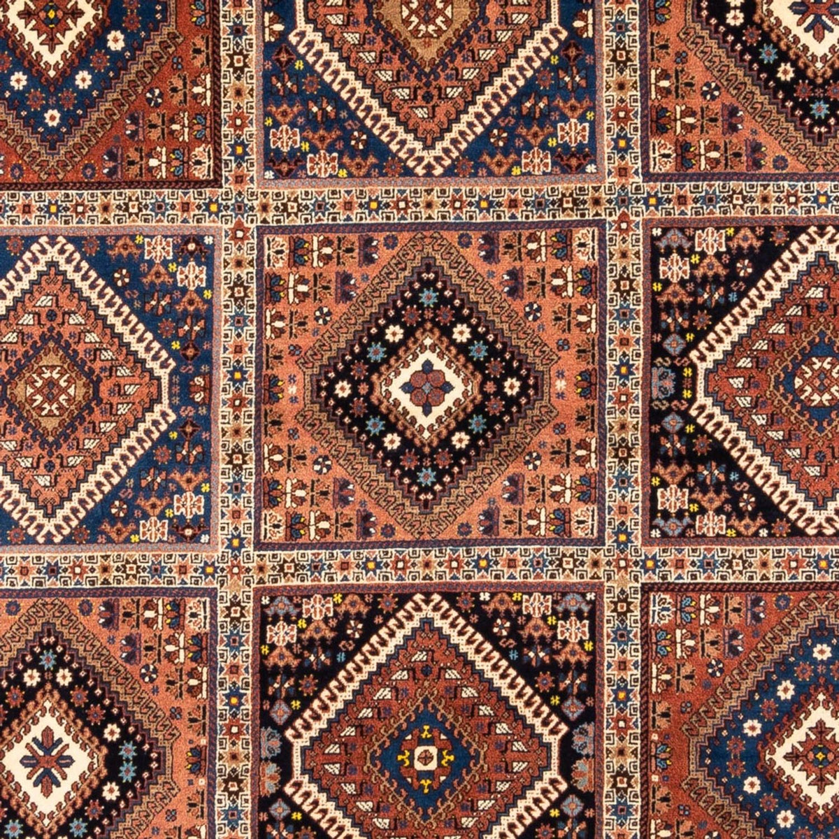 Alfombra persa - Nómada - 305 x 205 cm - beige oscuro