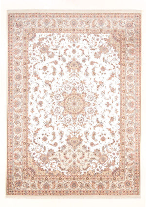 Alfombra Persa - Tabriz - Real - 344 x 253 cm - crema