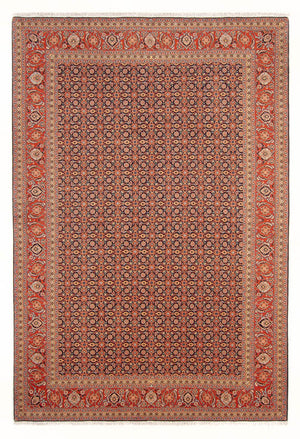 Alfombra Persa - Tabriz - Real - 295 x 204 cm - azul oscuro