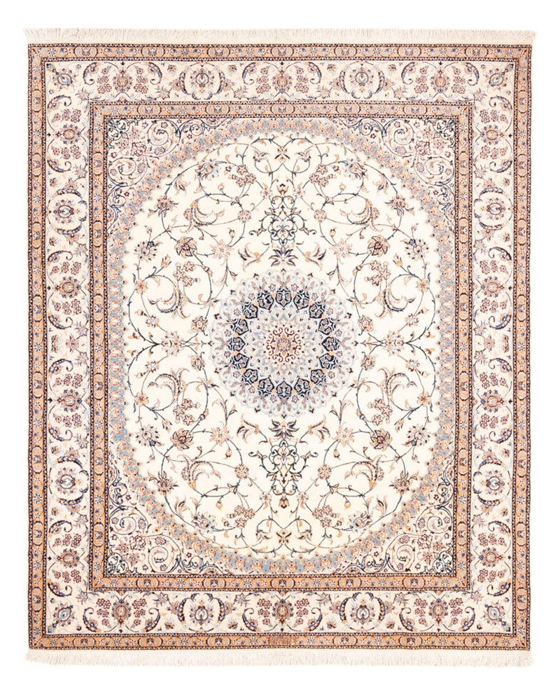 Alfombra Persa - Nain - Prima - 240 x 203 cm - crema