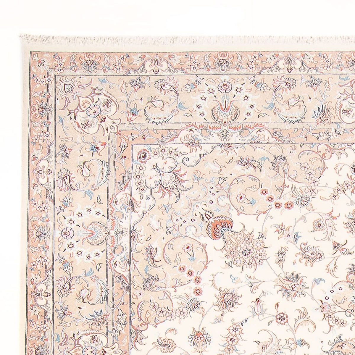 Alfombra Persa - Tabriz - Real - 343 x 247 cm - crema