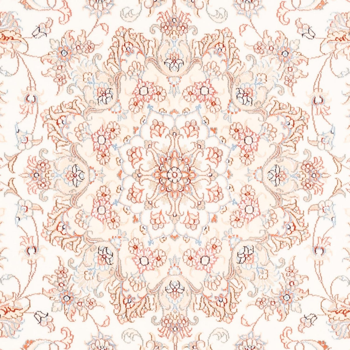 Alfombra persa - Tabriz - 200 x 147 cm - crema