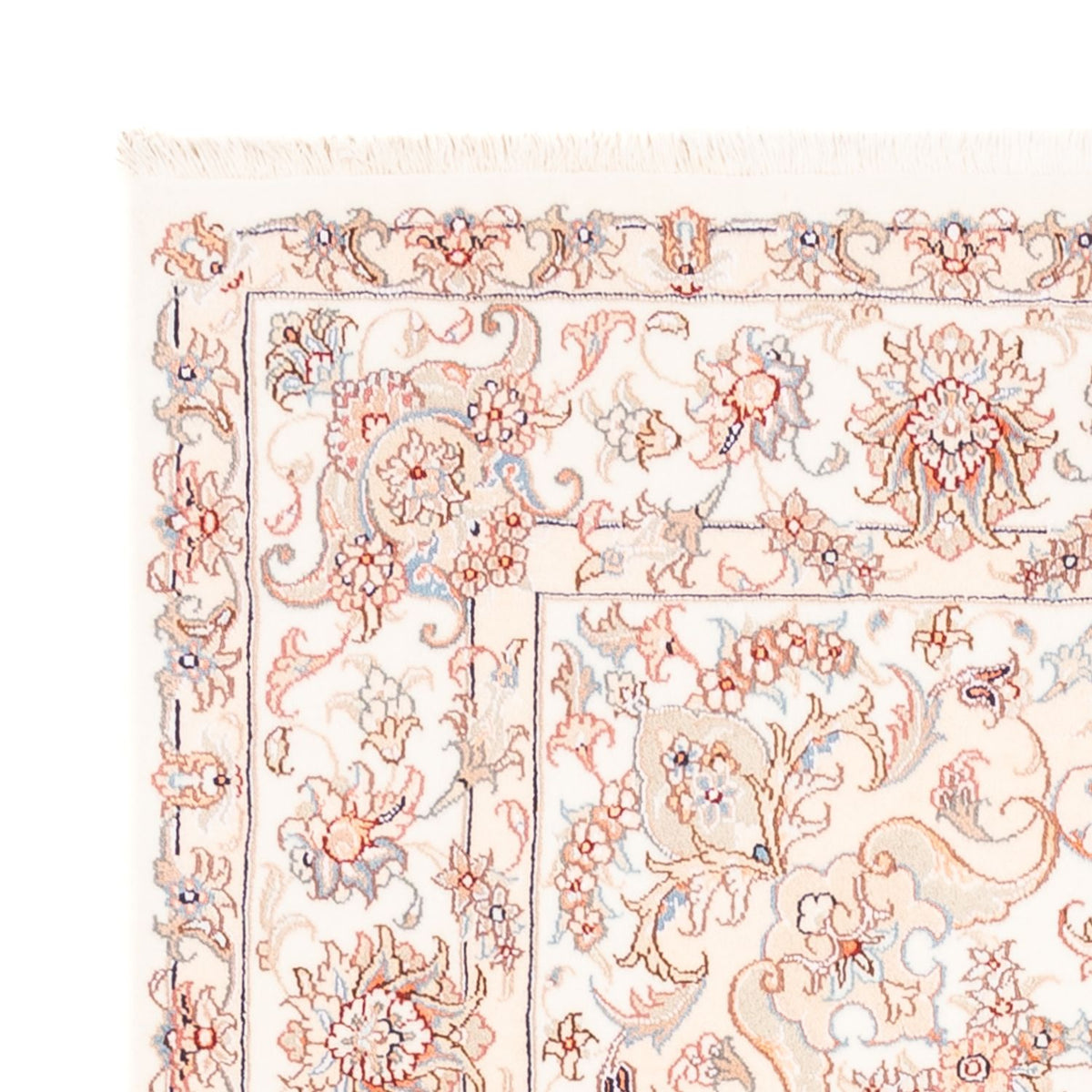 Alfombra persa - Tabriz - 200 x 147 cm - crema