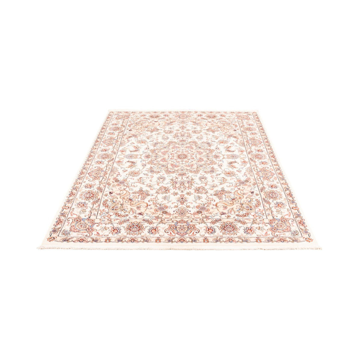 Alfombra persa - Tabriz - 200 x 147 cm - crema