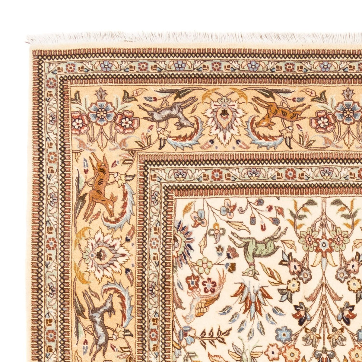 Alfombra persa - Clásica cuadrado  - 205 x 205 cm - crema